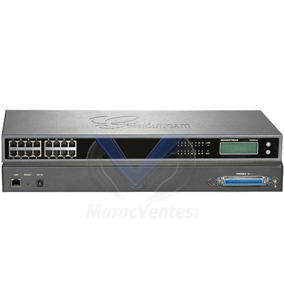 Passerelle VoIP Analogique  16/24/32 Ports FXS Nouvelle Génération GXW4216 V2
